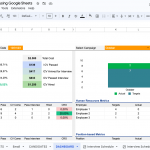 Recruitment Management System using Google Sheets